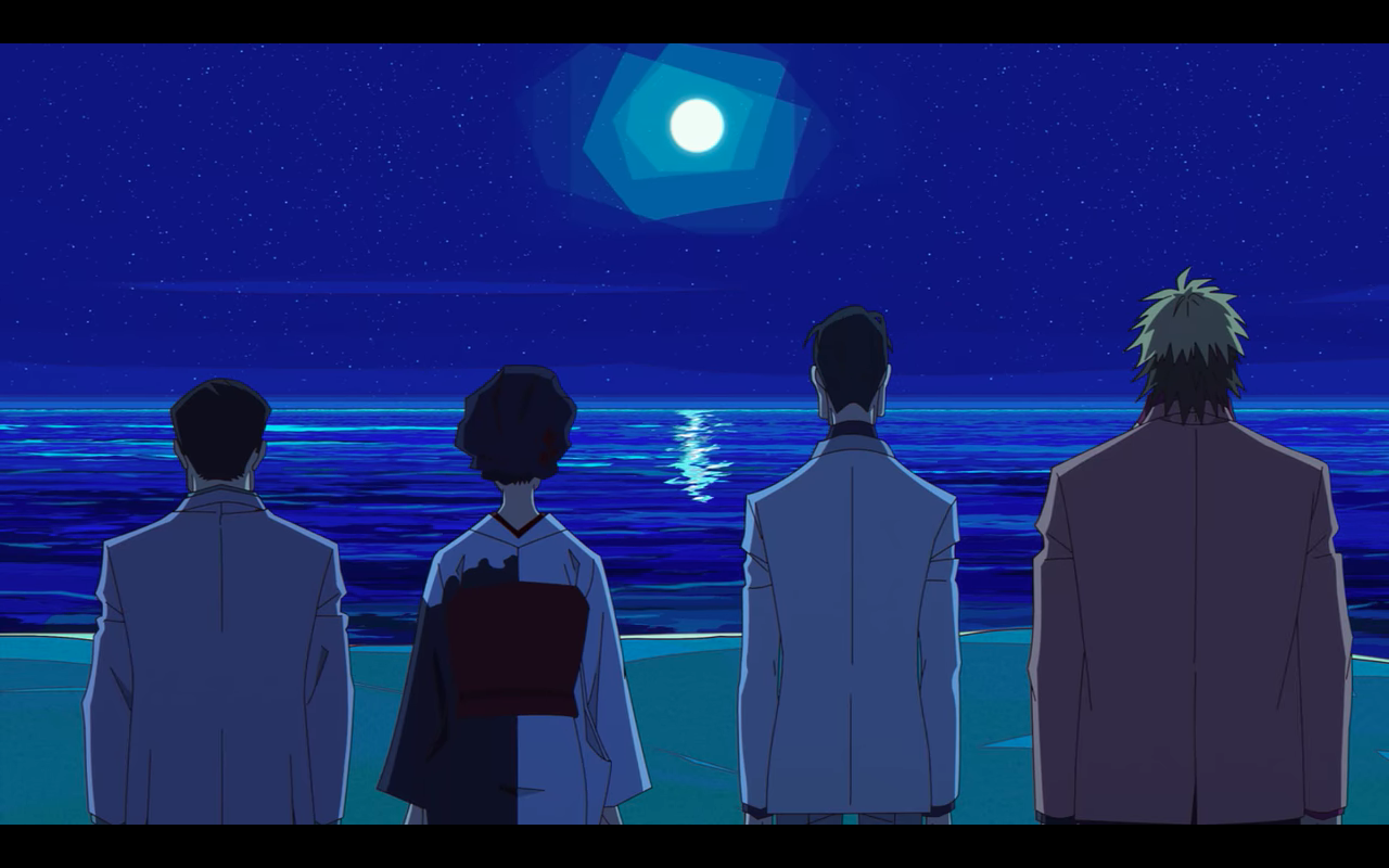 The villains being surprised they were left on an island.