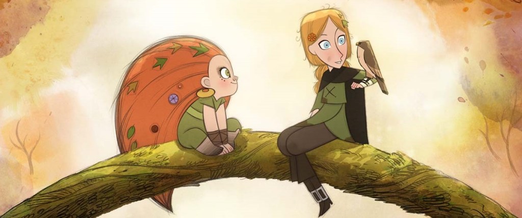 Robyn and Mebh becoming friends